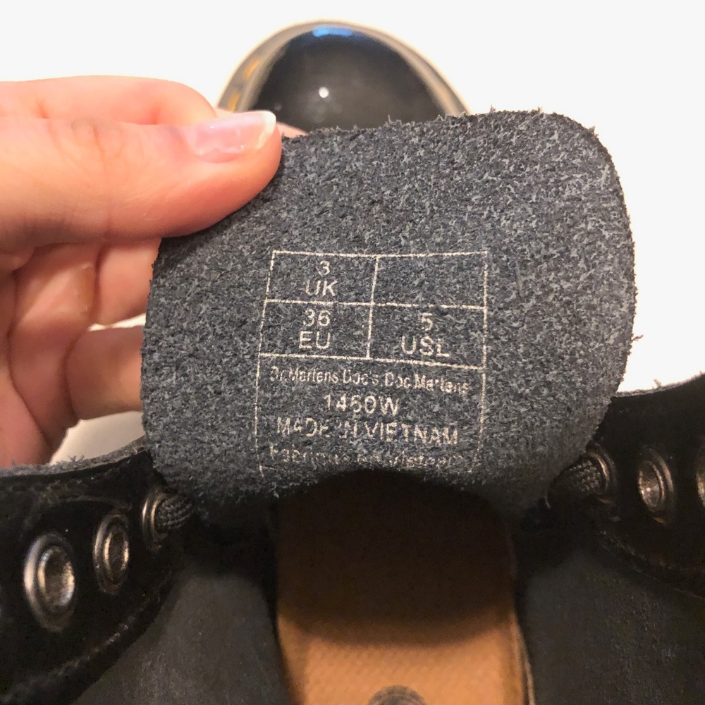 Dr. Martens 1460 Patent Combat Boot - Picture 4 of 4